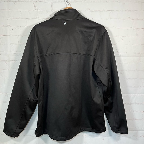 Swiss Tech Jacket Mens Large 42-44 Full Zip Fleece Lined Zip Pocket Heavyweight - Picture 11 of 11